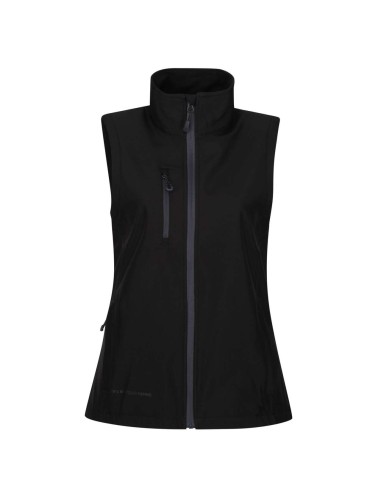 REG-TRA863-WOMEN'S HONESTLY MADE RECYCLED PRINTABLE SOFTSHELL BODYWARMER